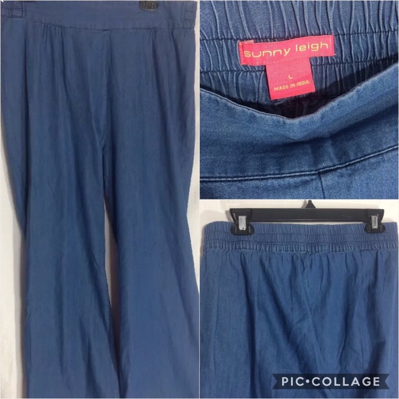 4/$25 sale mElastic Lightweight pull on Pants - Picture 3 of 8